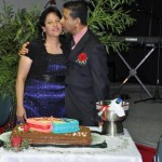 Ps Daniel congratulates his wife Maryse