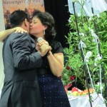 Maryse honouring her husband