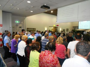 Council meeting opens with Lord's prayer
