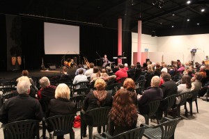 Daniel speaking at Launceston
