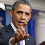 U.S. President Barack Obama addresses his year-end news conference in the White House briefing room in Washington, December 20, 2013.