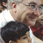 Project Rescue co-founder David Grant at a safe house for children affected by slavery. (Project Rescue)