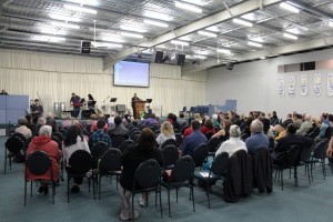 Daniel Nalliah speaking in Hallam
