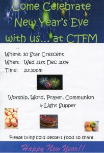 New Years Eve at CTFM