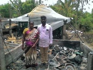 Pastor-John-Muller-and-his-pregnant-wife-lost-their-home-and-church-building-to-arson-in-Tamil-Nadu-state.-Morning-Star-News-300x225